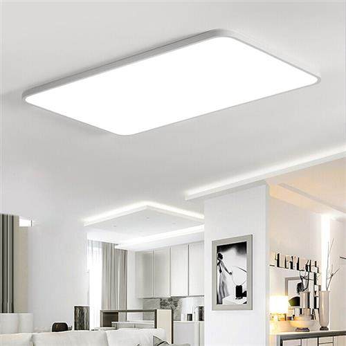 极简超薄led吸顶灯长方形客厅灯简约现代大气家用北欧主卧室灯具