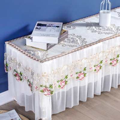 电视柜罩组合柜防尘罩高低柜茶几桌布套罩长方换鞋凳家用定制防滑