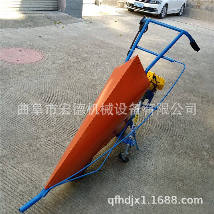 小型玉米辣椒收割机 大豆秸秆多功能手推式割倒机 汽油家用割晒机