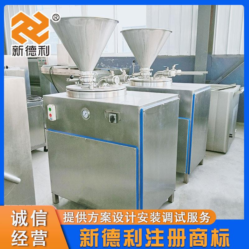 不锈钢红肠液压灌肠机器30型糯米肠灌肠机大型全自动腊肠配套设备