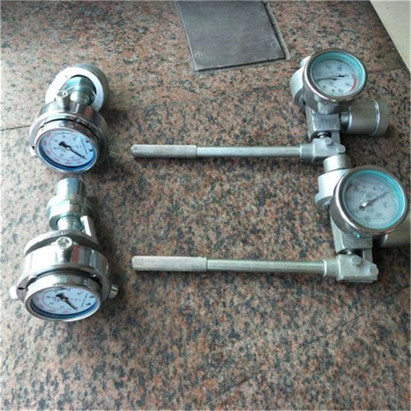 供SY-60B单体液压支柱测压仪 单体支柱压力表 增压式支柱压力表