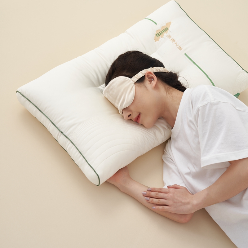 深海胶原蛋白护颈枕家用枕芯枕头