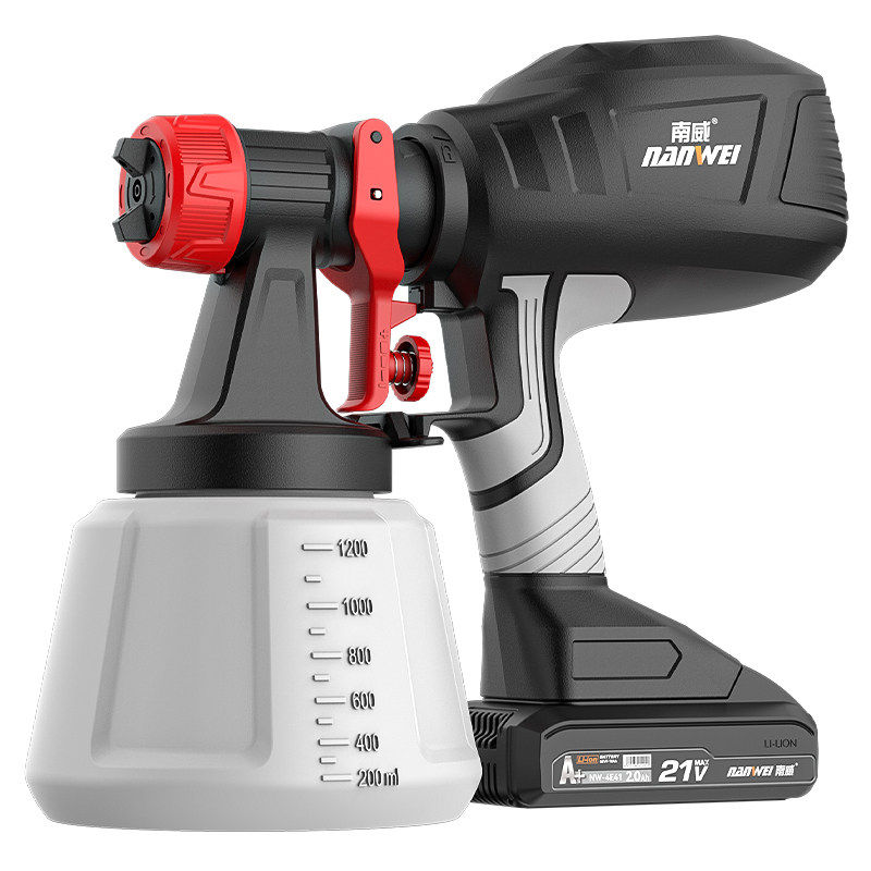 德国进口电动喷漆枪油漆乳胶漆喷枪喷涂机家用锂电涂料机雾化消毒