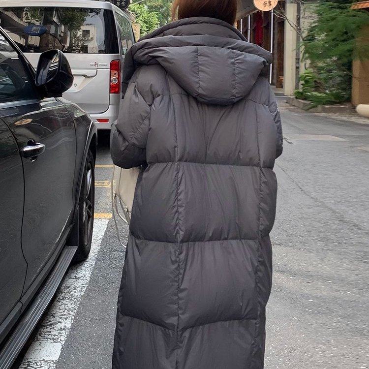 2025年女冬新款大被子超好看泡芙柔软长款过膝棉衣加厚棉服外套