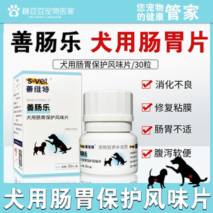 善维特善肠乐犬用肠胃保护风味片腹泻消化不良食欲不振修复肠黏膜