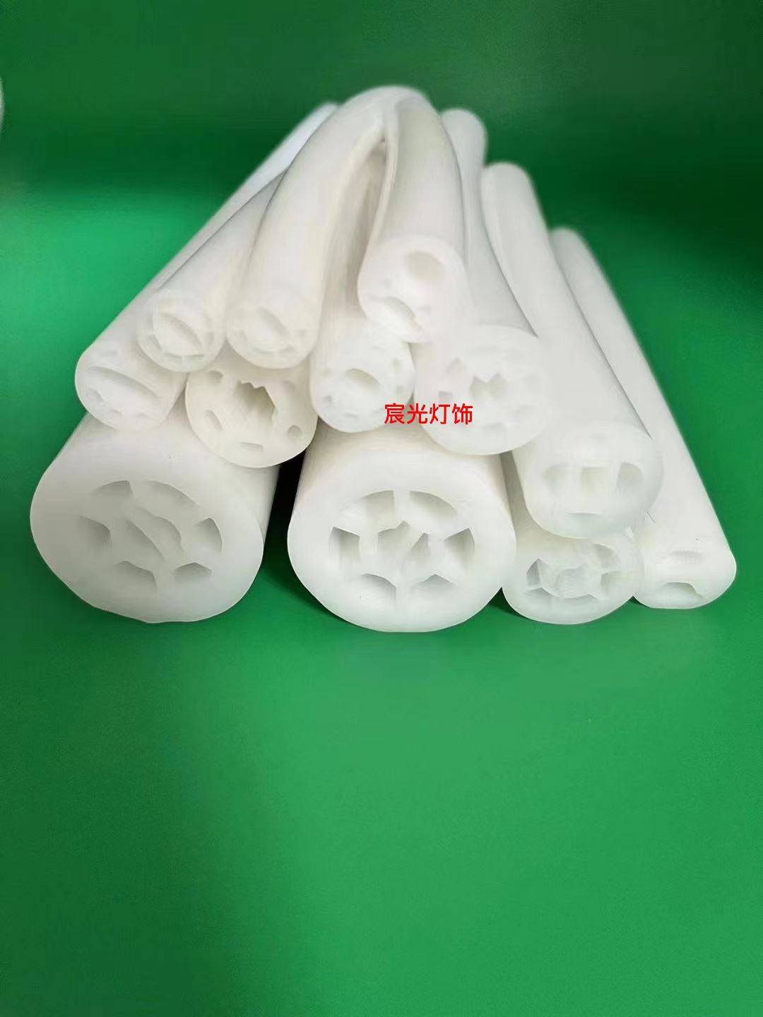 led柔性圆形半圆形霓虹软灯管24v低压线条360度硅胶户外广告高亮