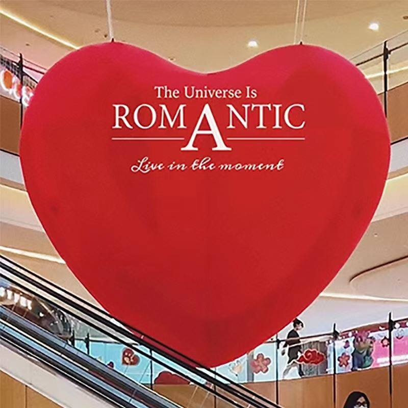 定制充气爱心气模七夕情人节气模商场酒吧装饰定制520情人节气模