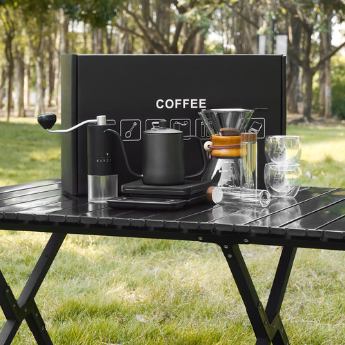 手冲咖啡壶套装礼盒 咖啡全套收纳方便 易清洗手冲咖啡