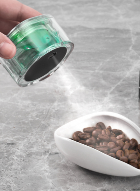 咖啡豆电动防静电超细喷雾器磨豆机防飞粉便携雾化器磨豆机除静电