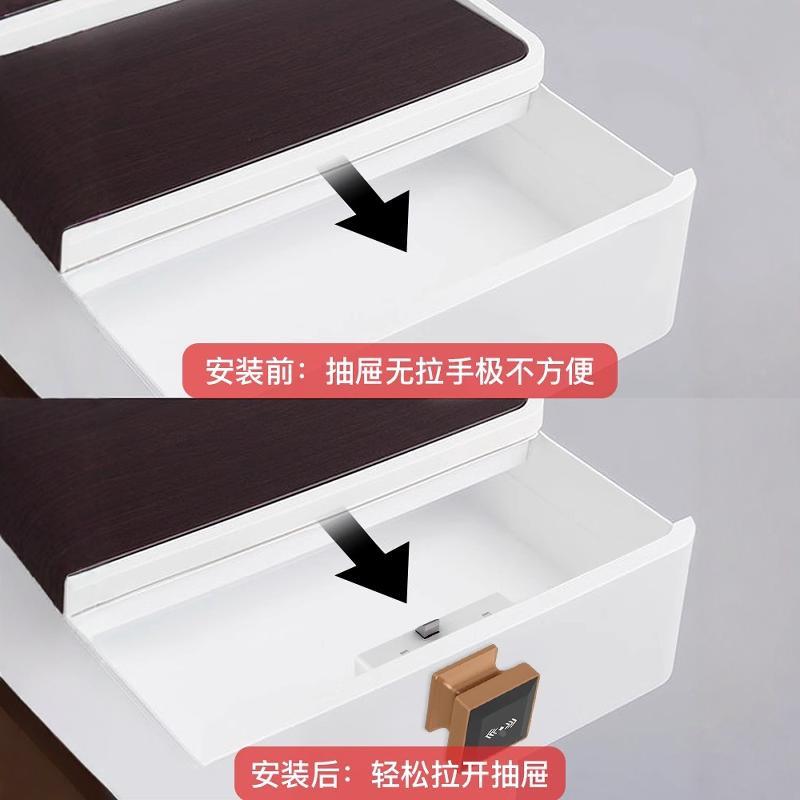 【拉锁手日翔(五柜能】小巧 智电子感应桑拿锁锁办公桌家具柜门柜