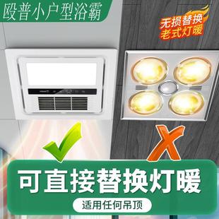 殴普风暖浴霸集成吊顶30x30浴室排气扇照明五合一体卫生间取暖器