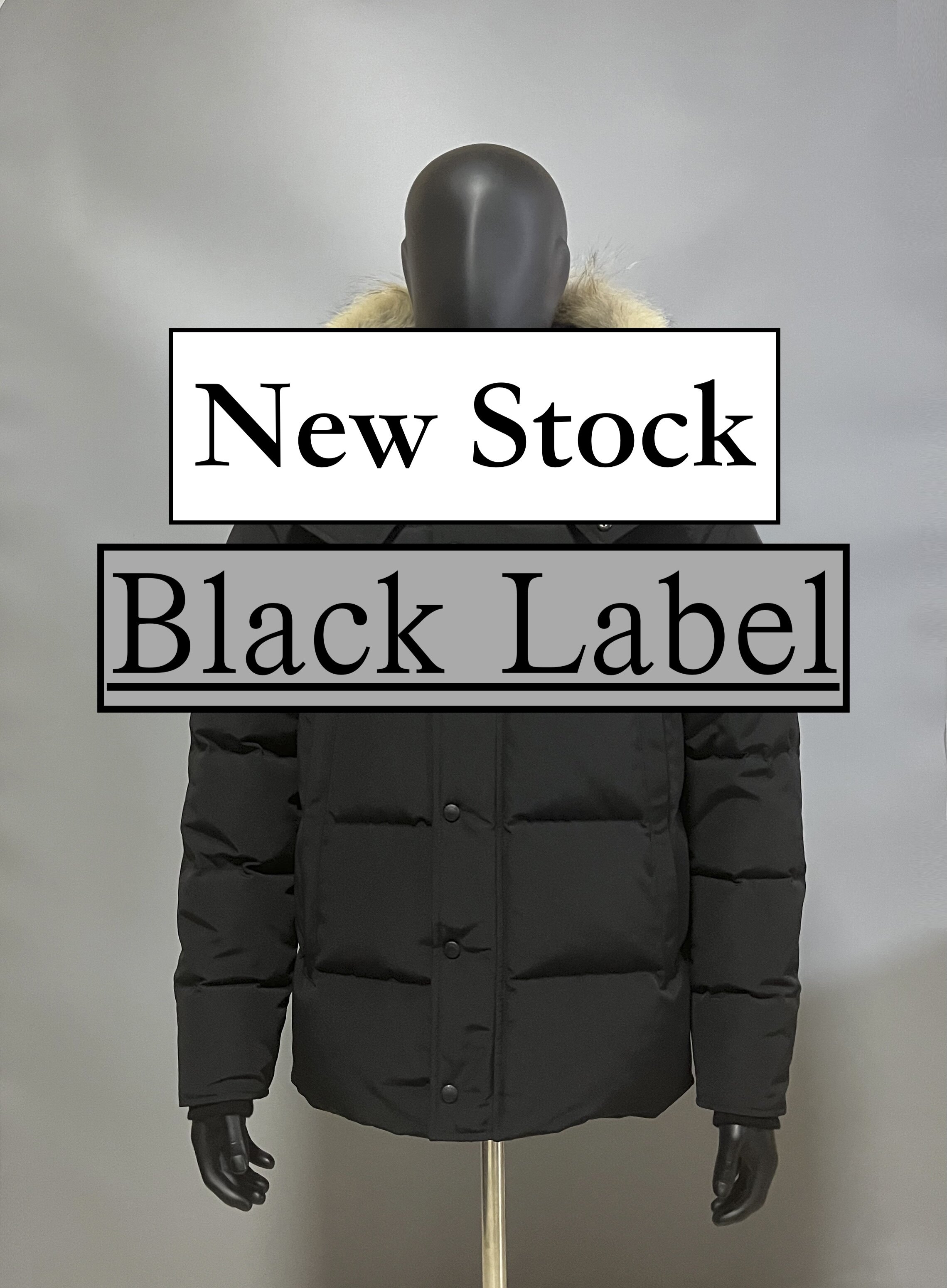 thumbnail for Black Label New Stock better fur collar