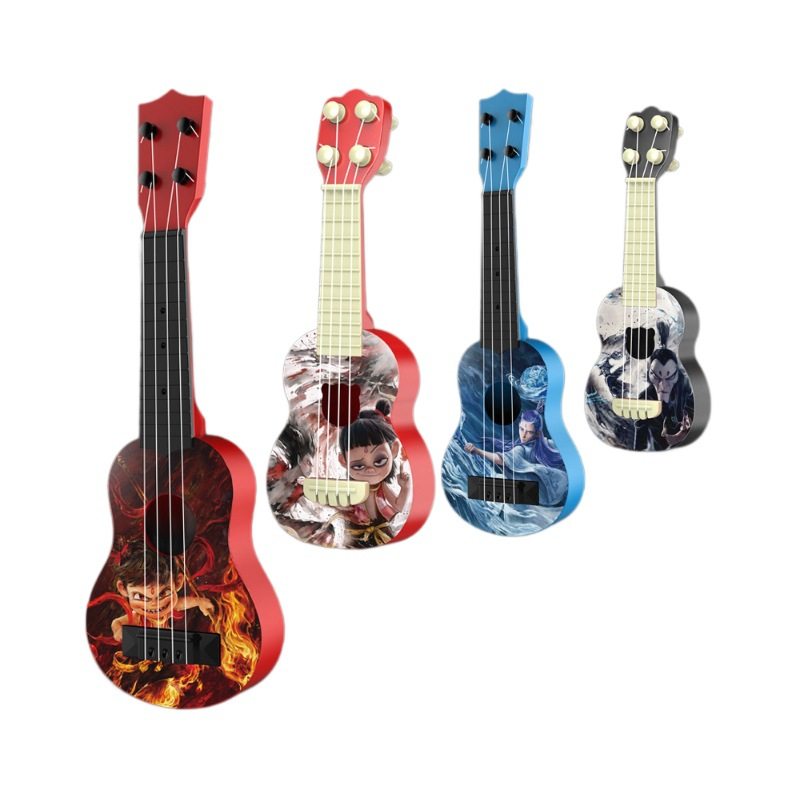 哪吒尤克里里可弹奏儿童玩具吉他哪吒闹海魔童归来乐器音乐玩具,玩具/童车/益智/积木/模型,其他音乐玩具/儿童乐器,淘宝优惠券,粉丝福利购,淘宝优惠卷