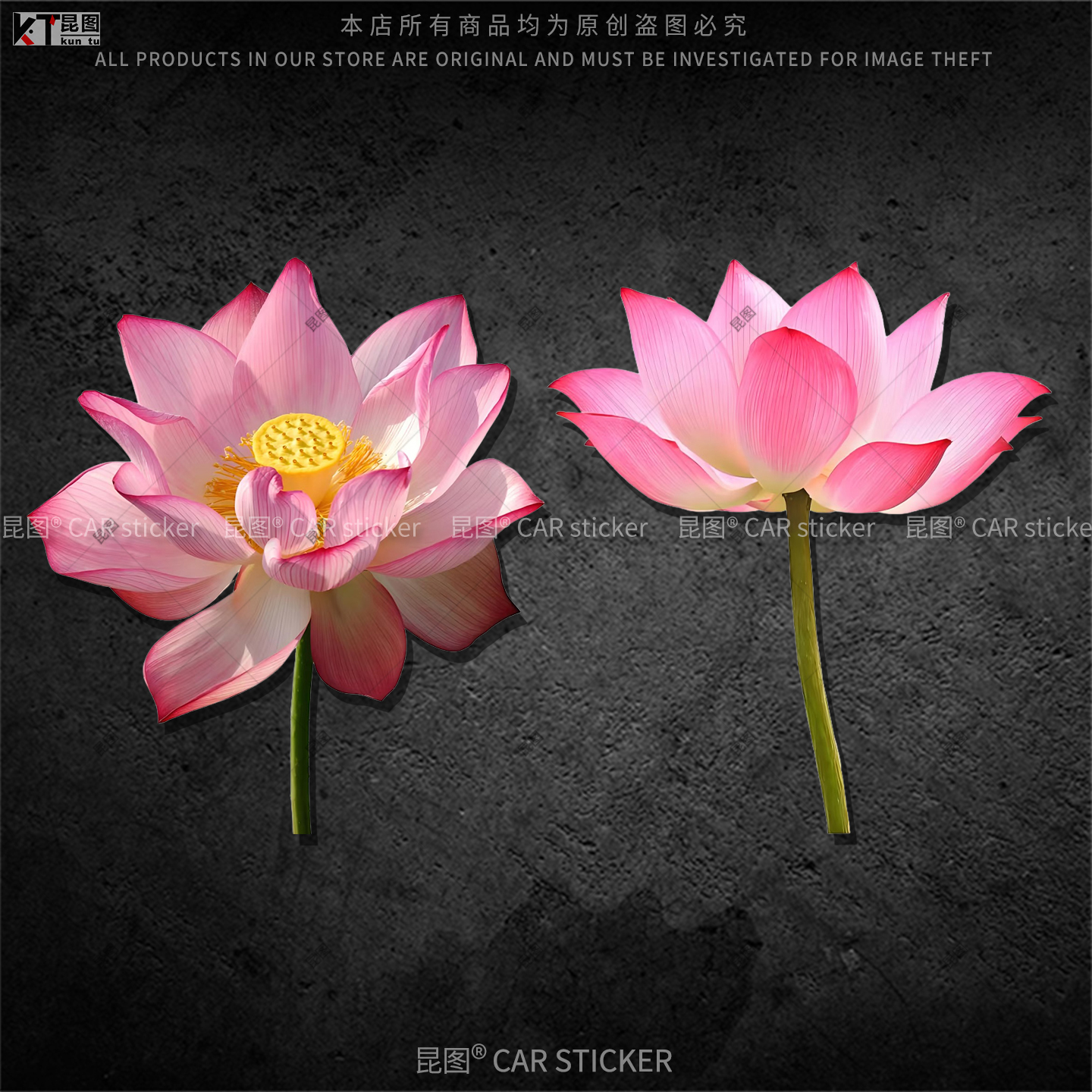 【高清图案】【防水防晒】【不伤原车漆】
