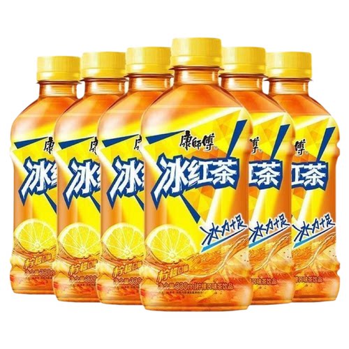康师傅冰红茶330ml*6瓶