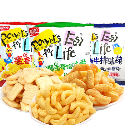 盼盼麦香鸡味块 8g*10包混合味