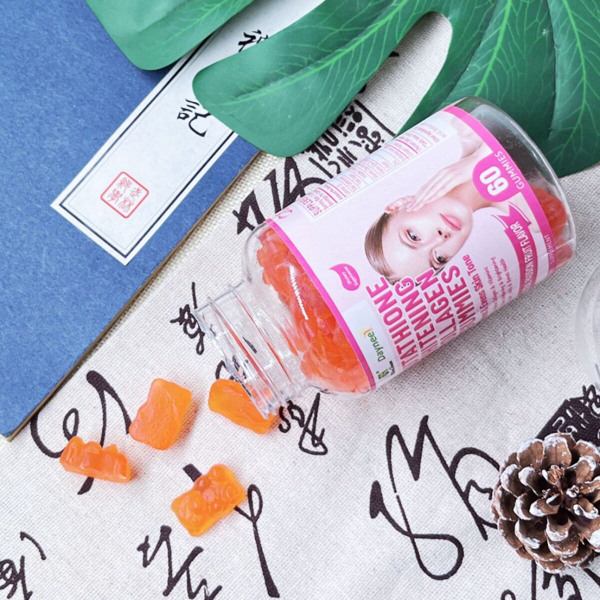 跨境古美胶原软糖Lightens Evens Skin Tone COLLAGEN GUMMIES