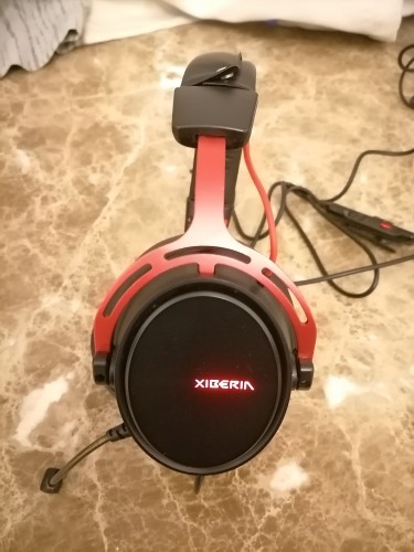 西伯利亚S19U头戴式电竞游戏耳机听声辩位带麦重低音吃鸡逆战7.1