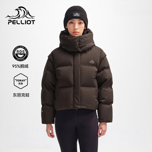 伯希和户外800蓬羽绒服冬季新款