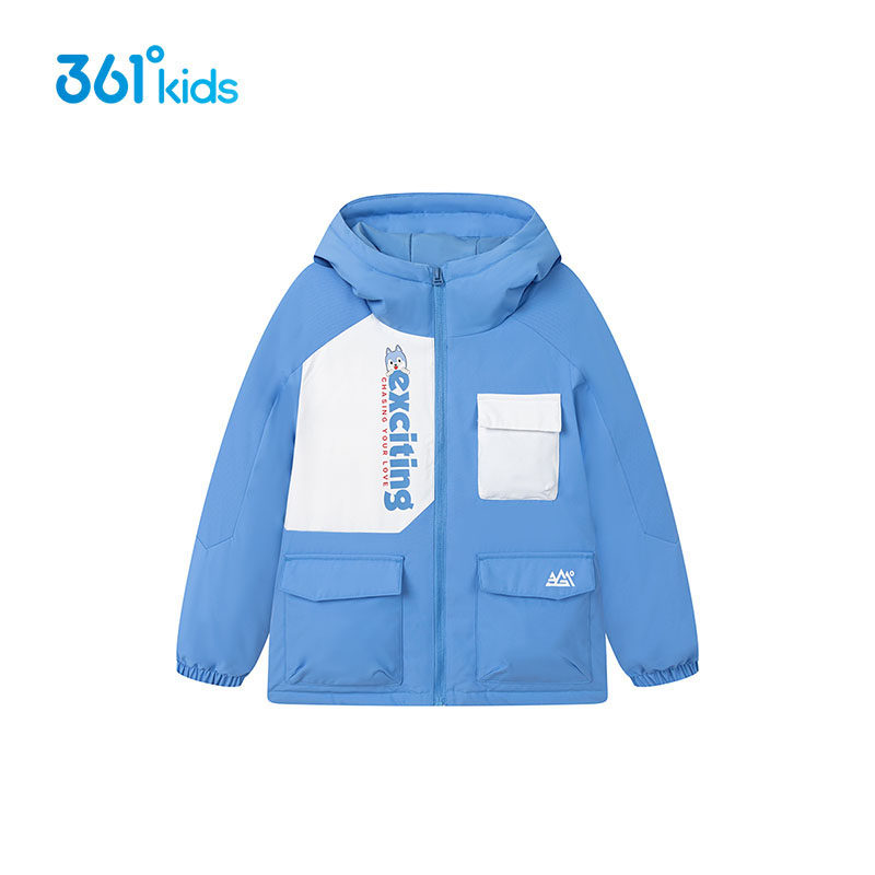 【商场同款】361童装男童羽绒服2026冬季新款小童保暖防风外套