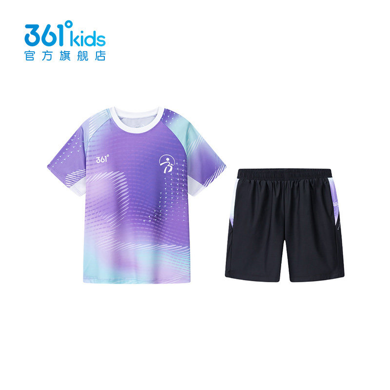 【商场同款】361°童装女童跳绳服套装2026年夏季新款中大童套装