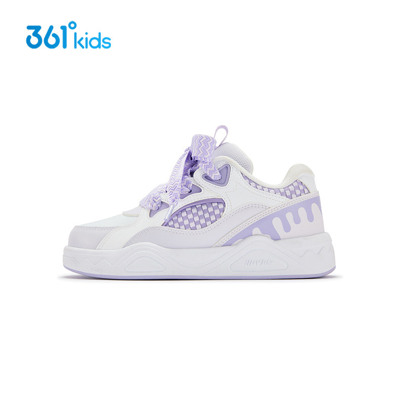 【商场同款】361童鞋女童滑板鞋2026秋季新款中大童运动休闲鞋