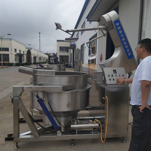 小龙虾料炒锅 自动大型燃气加热200L行星搅拌炒机 炒玫瑰花酱设备