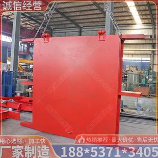 加厚防水密闭门 矿用安全防护1.8x1.4MMB防水防火栅栏两用门抗压