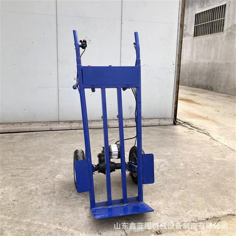 多功能拉化肥电动四轮手推车 果园爬坡养殖种植家用48V助力平板车