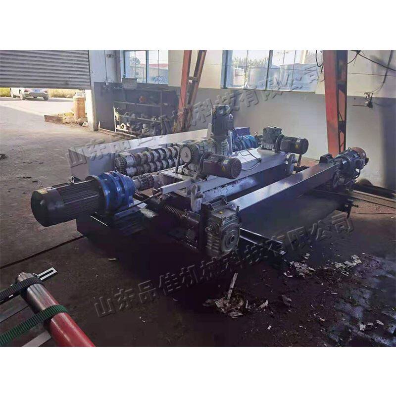 木材旋切裁板一体机 数控无卡原木旋切机 品佳牌小型木料打皮机