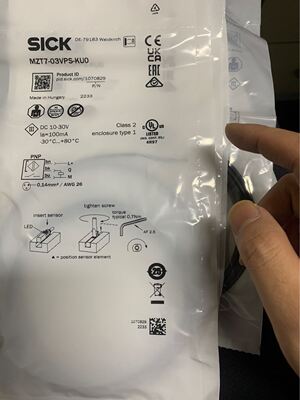 西克/SICK 接近开关 MZT7-03VPS-KUO