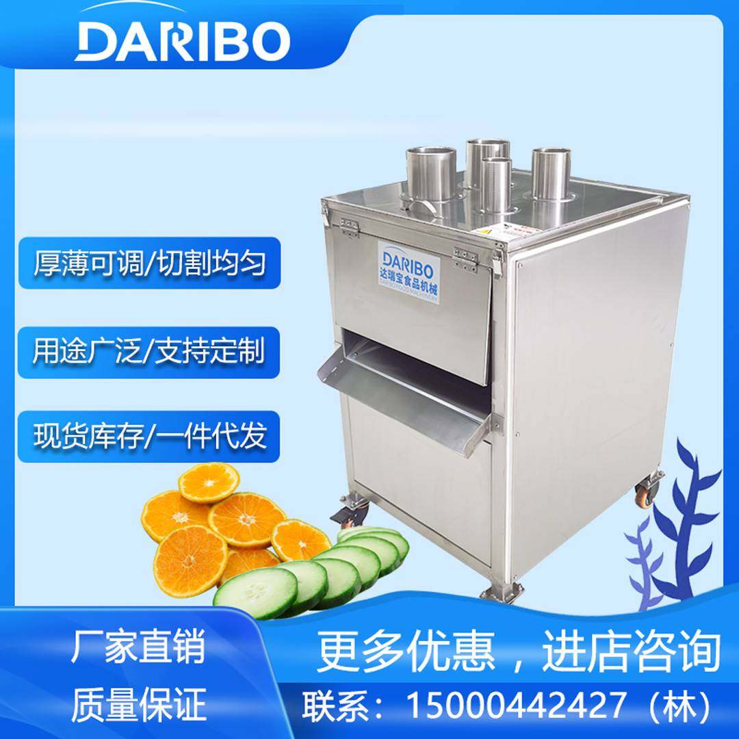 lDRB-C311水平切藕菜片设备 红白洋葱切片机 红心火龙果切片机