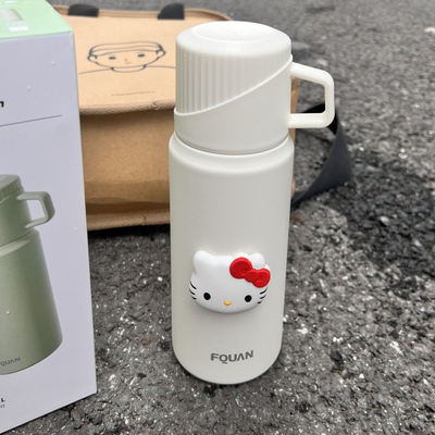 哈喽Hellokitty保温杯凯蒂猫水杯高颜值女学生304不锈钢便携水杯