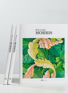 熙思William Morris威廉·莫里斯轻奢画集样板间装饰品画册摆件书