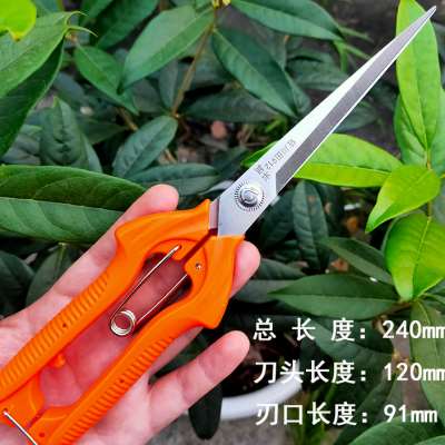 佐川田加长采果剪摘果剪枸杞花椒花枝剪葡萄疏花疏果园艺采摘剪刀