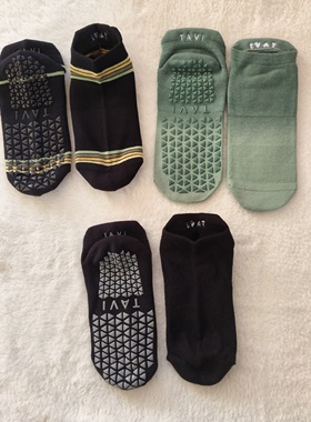 TOESO TAVI防滑袜女室内瑜伽袜子普拉提训练袜成人硅胶地板袜