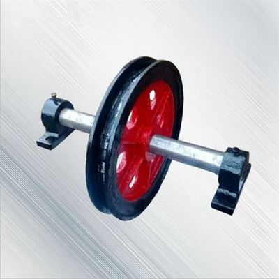 中嘉山东矿用天轮 煤矿固定天轮铸钢游动天轮 矿用立井天轮