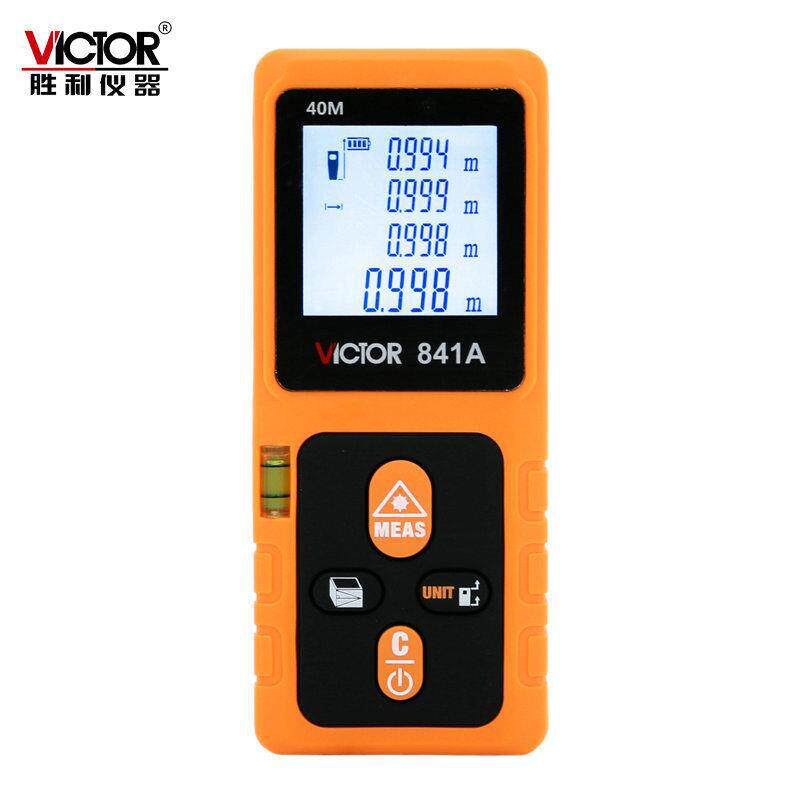 胜利红外线测距仪vc841a 手持式激光测距仪40米 60米 100米