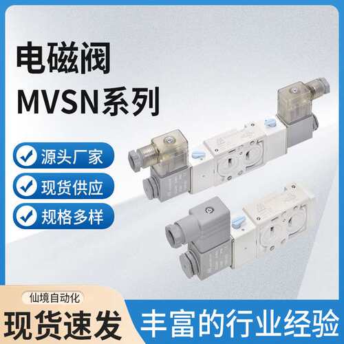 台湾金器电磁阀MVSN系列MVSN-220/300NAMUR气体方向控制阀单元阀