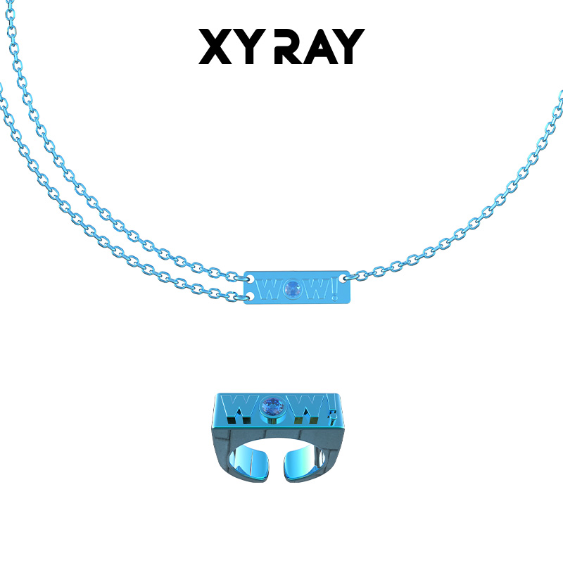 XYRAY 原创设计戒指女轻奢高级感小众设计开口调节指圈饰品高级感