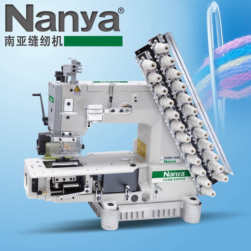 全新银箭款森本款多针机vc008橡筋机拉腰机裤头机家用工业缝纫机