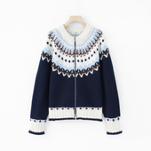 费尔岛风百搭毛针织衫 妮妮推荐 25245