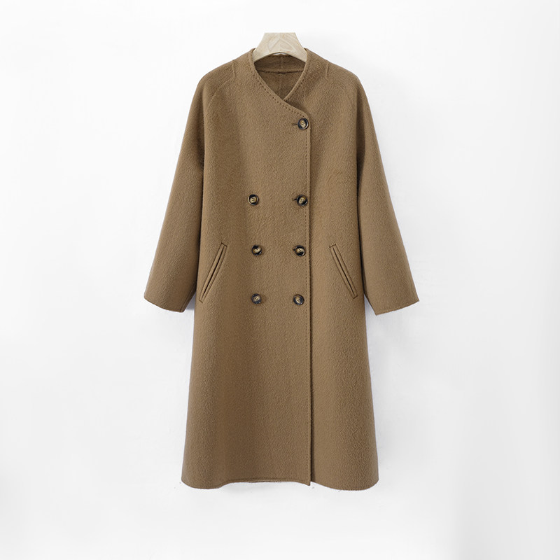 【甜豆粉丝专享】秋冬时尚单品骆驼绒大衣毛呢外套88200