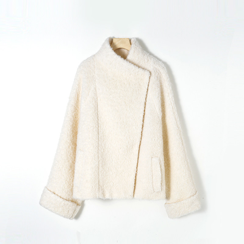 【二米粉丝专享】冬季百搭高级感圈圈毛毛呢外套885081QQ,女装/女士精品,毛呢外套,淘宝优惠券,粉丝福利购,淘宝优惠卷