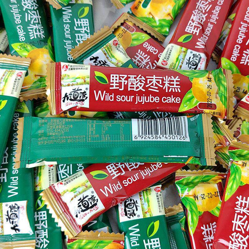 枣九道湾野酸枣糕南酸酸片湖干南枣条原味紫苏味SLL散装蜜饯果脯