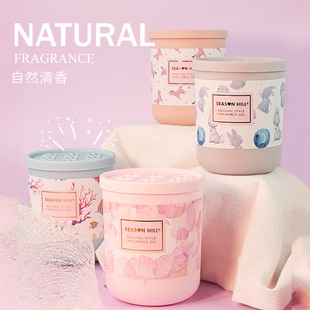 车载香膏固体香水无火香薰卫生间厕所空气清新剂创意汽车香熏