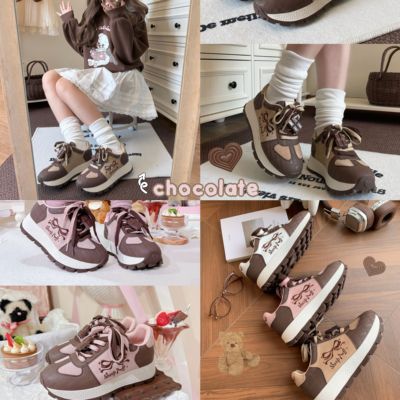 【现货】板巧跑跑lo跑绵羊运动原创少女运动鞋