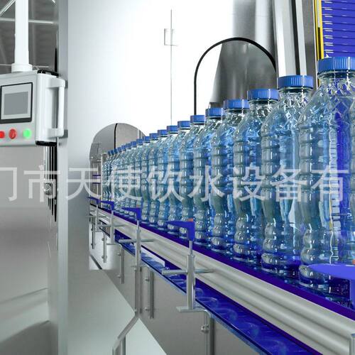 全自动大中型瓶装矿泉水包装设备旋转式塑料瓶液体灌装包装生产线