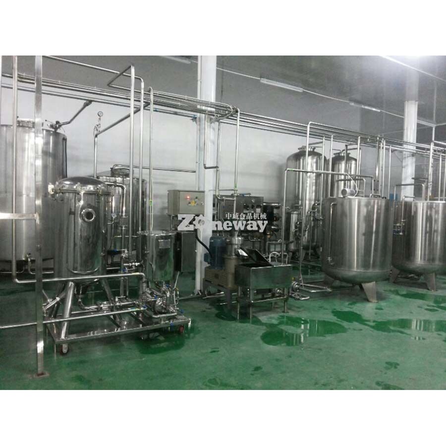 玉米汁饮料加工生产线机械设备 玉米汁生产线 玉米浆生产线