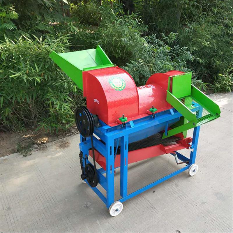 多用途高粱大豆小麦脱粒机 油菜籽脱粒机 家用谷子打粒机